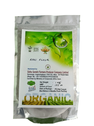 Organic Ragi Flour, 1kg Organic Ragi Flour, 1kg