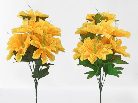 Artificial Peach Blossom Flower Bunch