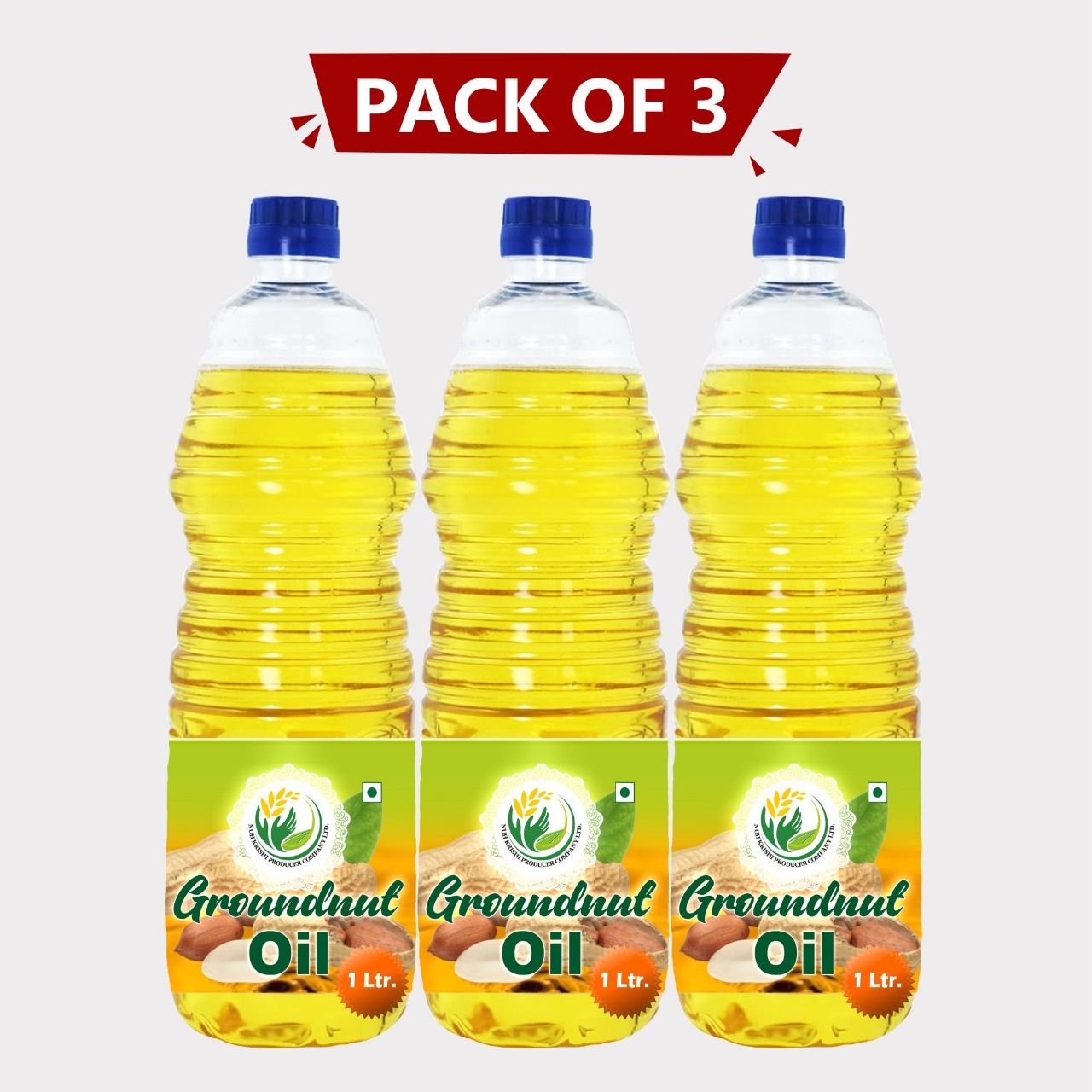 Groundnut Oil (Pack of 3)
