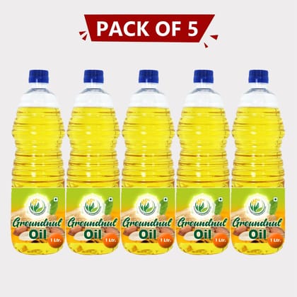 Groundnut Oil (Pack of 5)