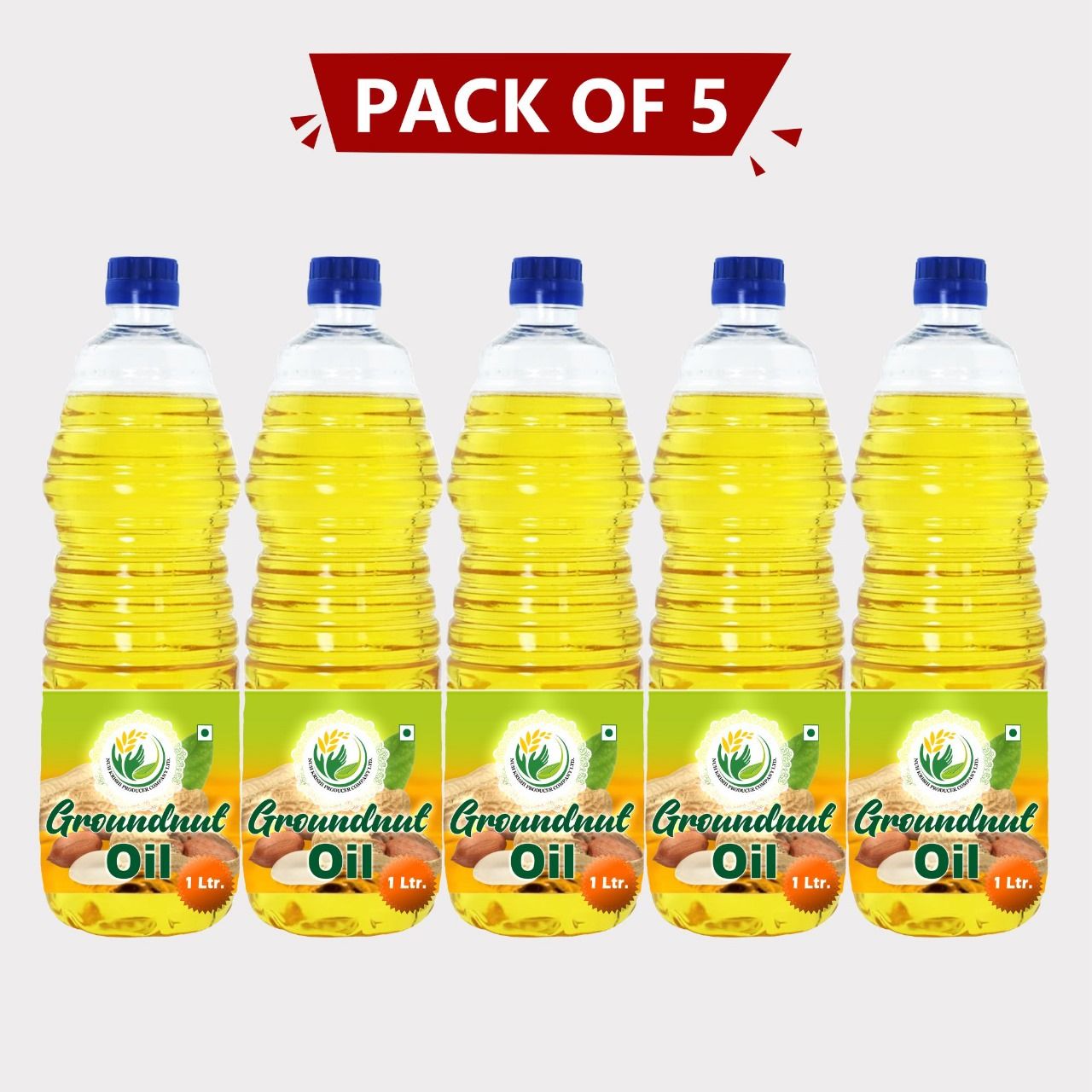 Groundnut Oil (Pack of 5)