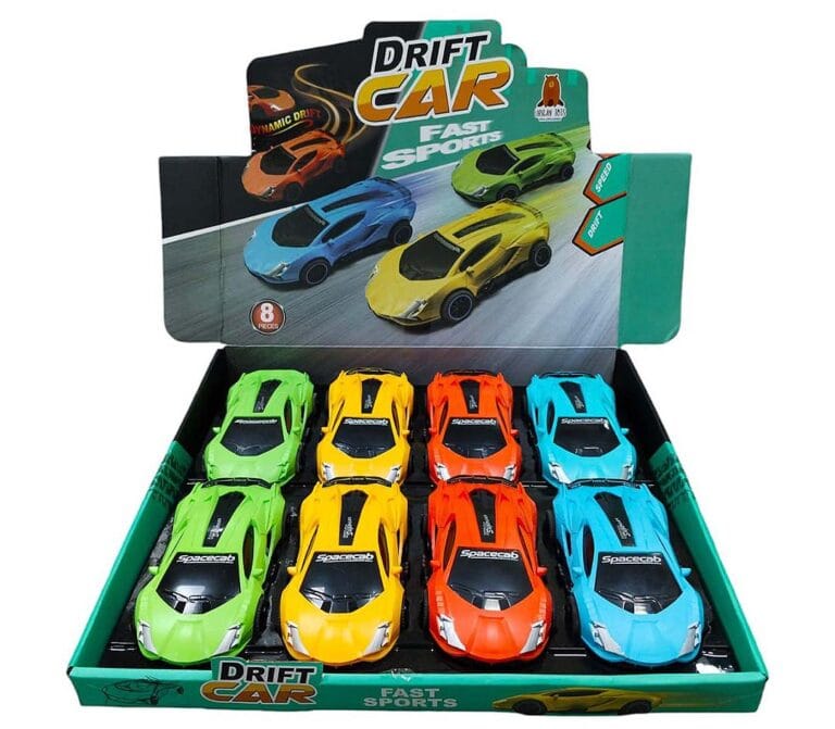 Drift Car Fast Sports Set of 8