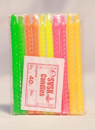 Pack of 10 Spiral SVSK Candles Pack of 10 Spiral SVSK Candles