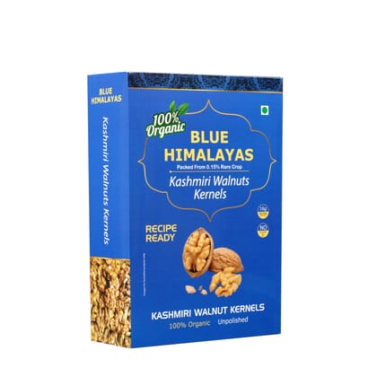 "Blue Himalayas Organic Kashmiri Walnut Kernels 500gm - 100% Organic Unpolished" "Blue Himalayas Organic Kashmiri Walnut Kernels 500gm - 100% Organic Unpolished"