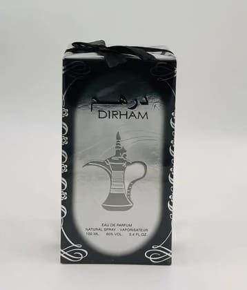 Dirham Silver Eau De Parfum for Men 100ml Perfume Scent
