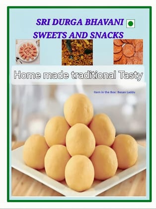 Fresh BESAN LADDU- 1 kg