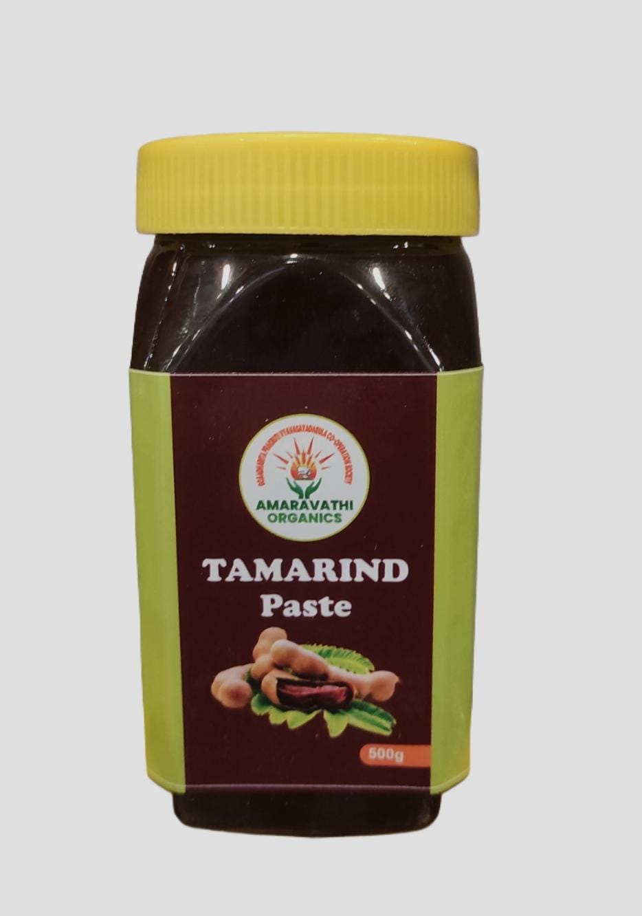 500g Organic Tamarind Paste - All Natural, No Additives or Preservatives