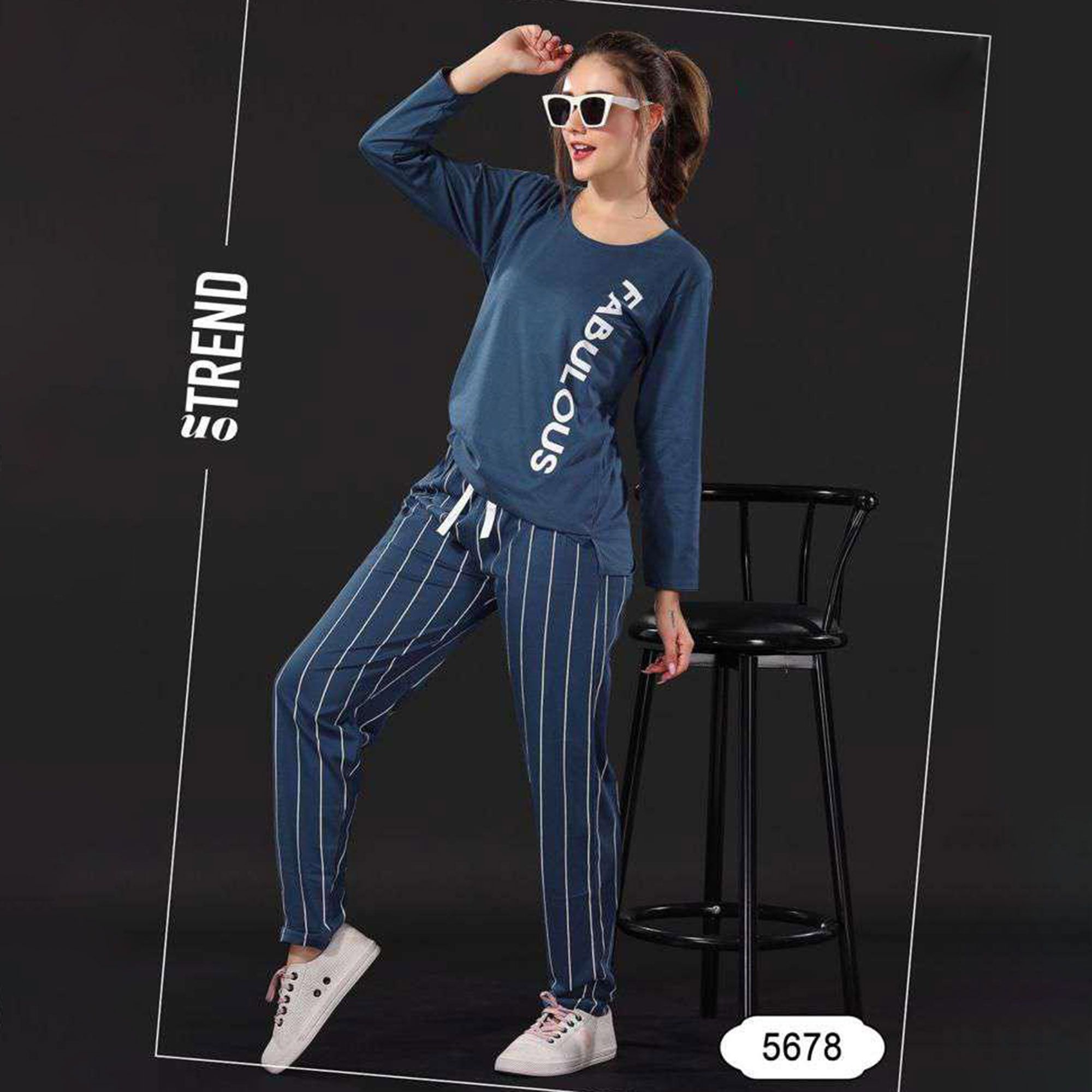 Nightsuit NS5678 Full Sleeves Cotton