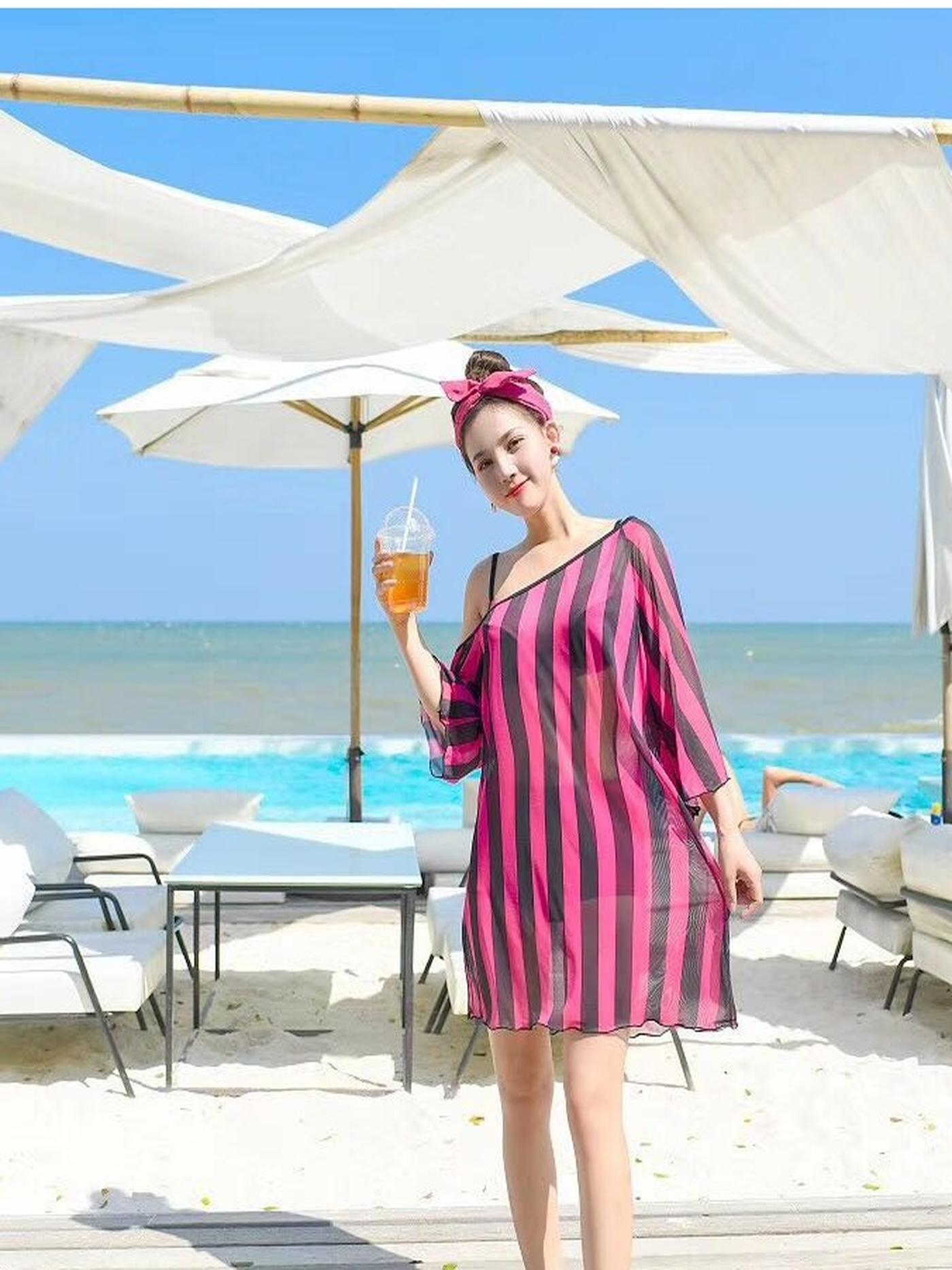 BW9040 SWIM BIKINI WITH SHORTS & SHRUG