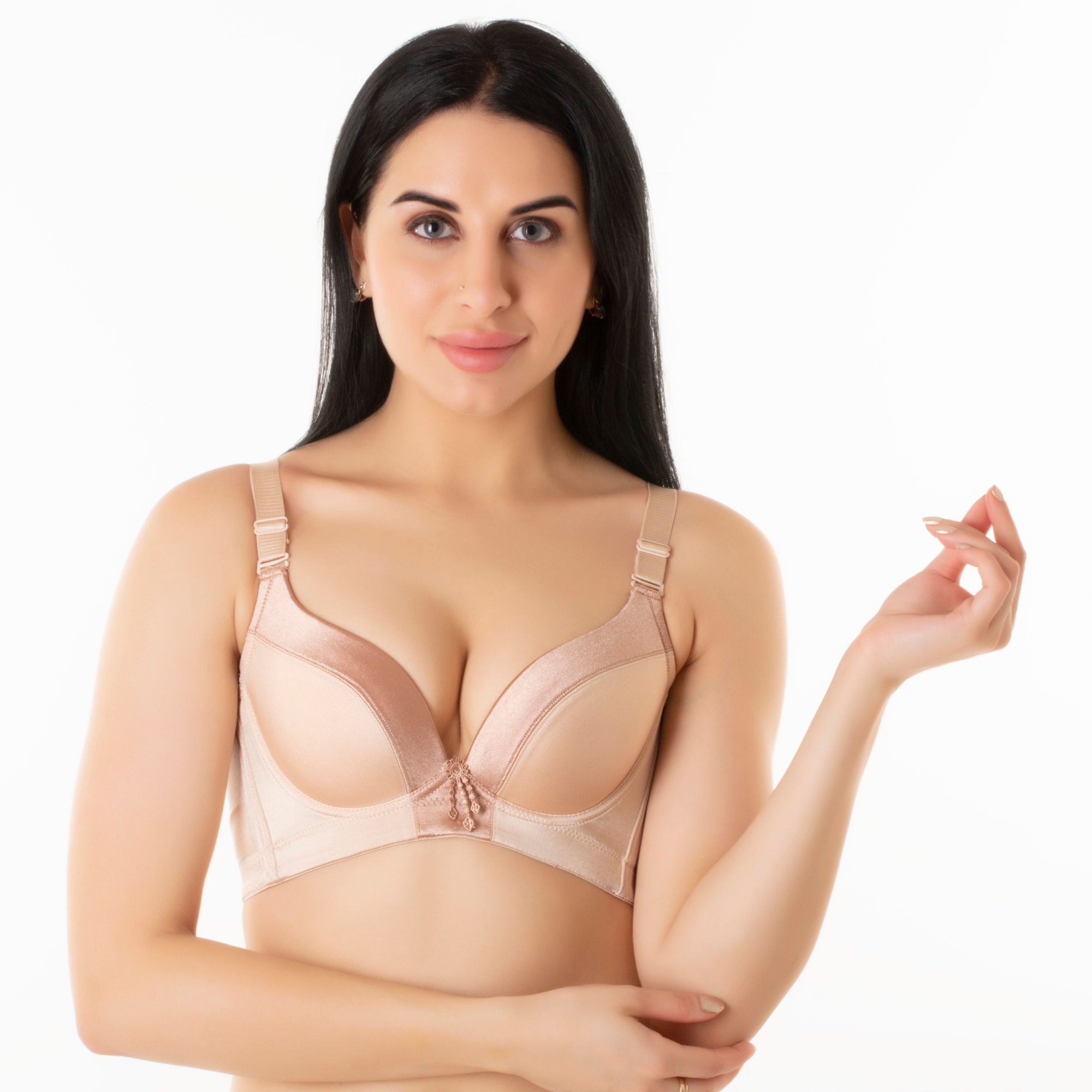 Padded Underwired Level 3 Push Up Multiway T-Shirt Bra