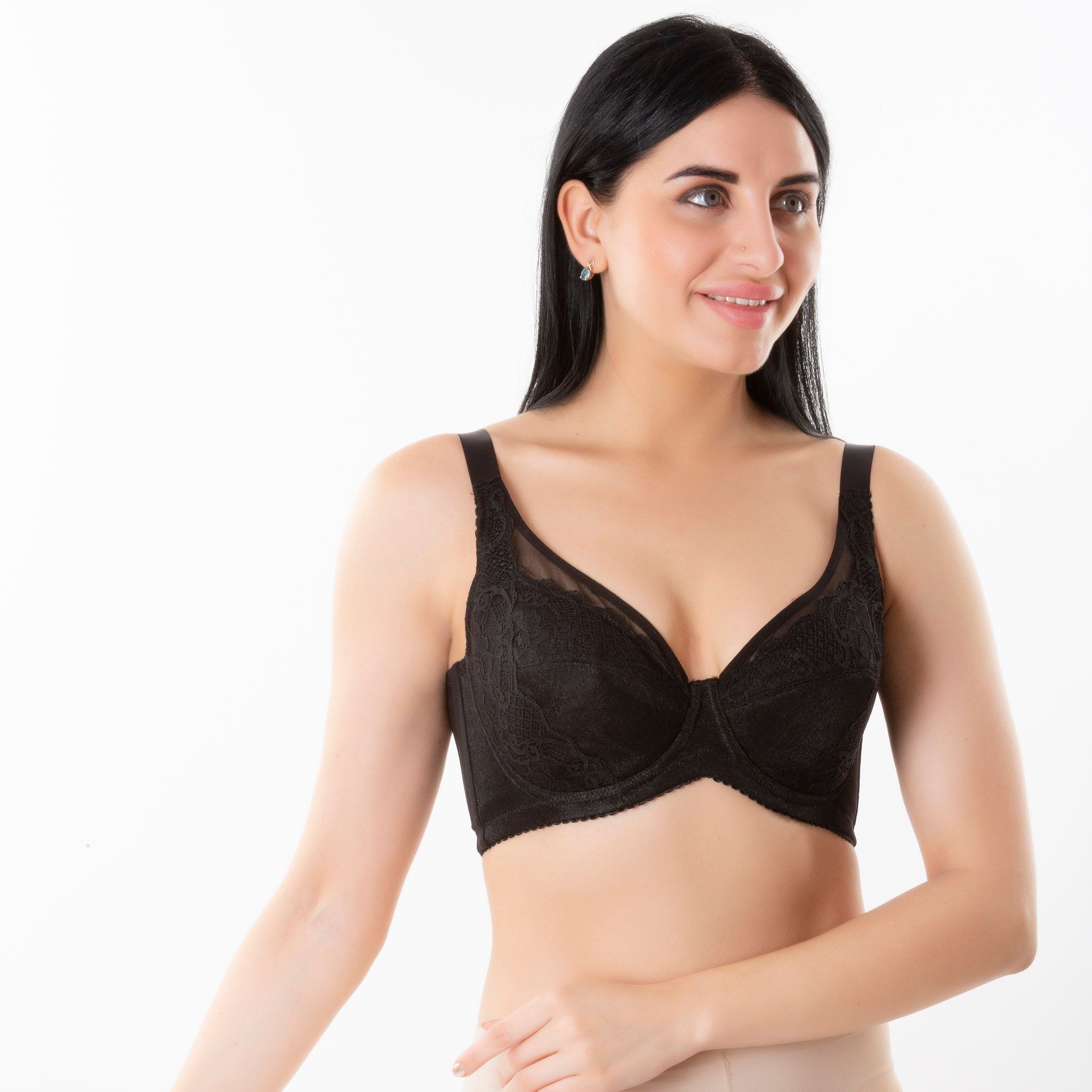 Women Minimizer Bra For Full Coverage & High Side Support Bra in D-Cup Size