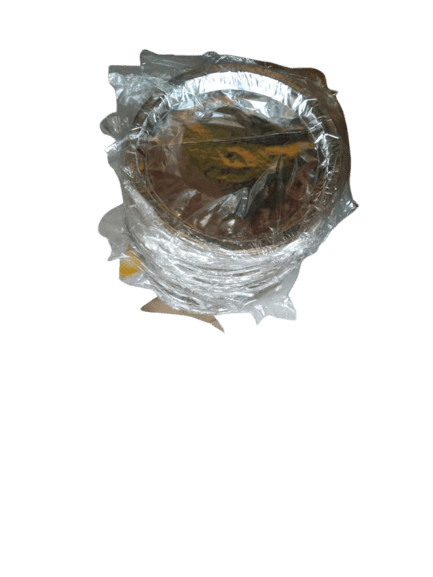 40 Pieces Silver Disposable Paper Plates