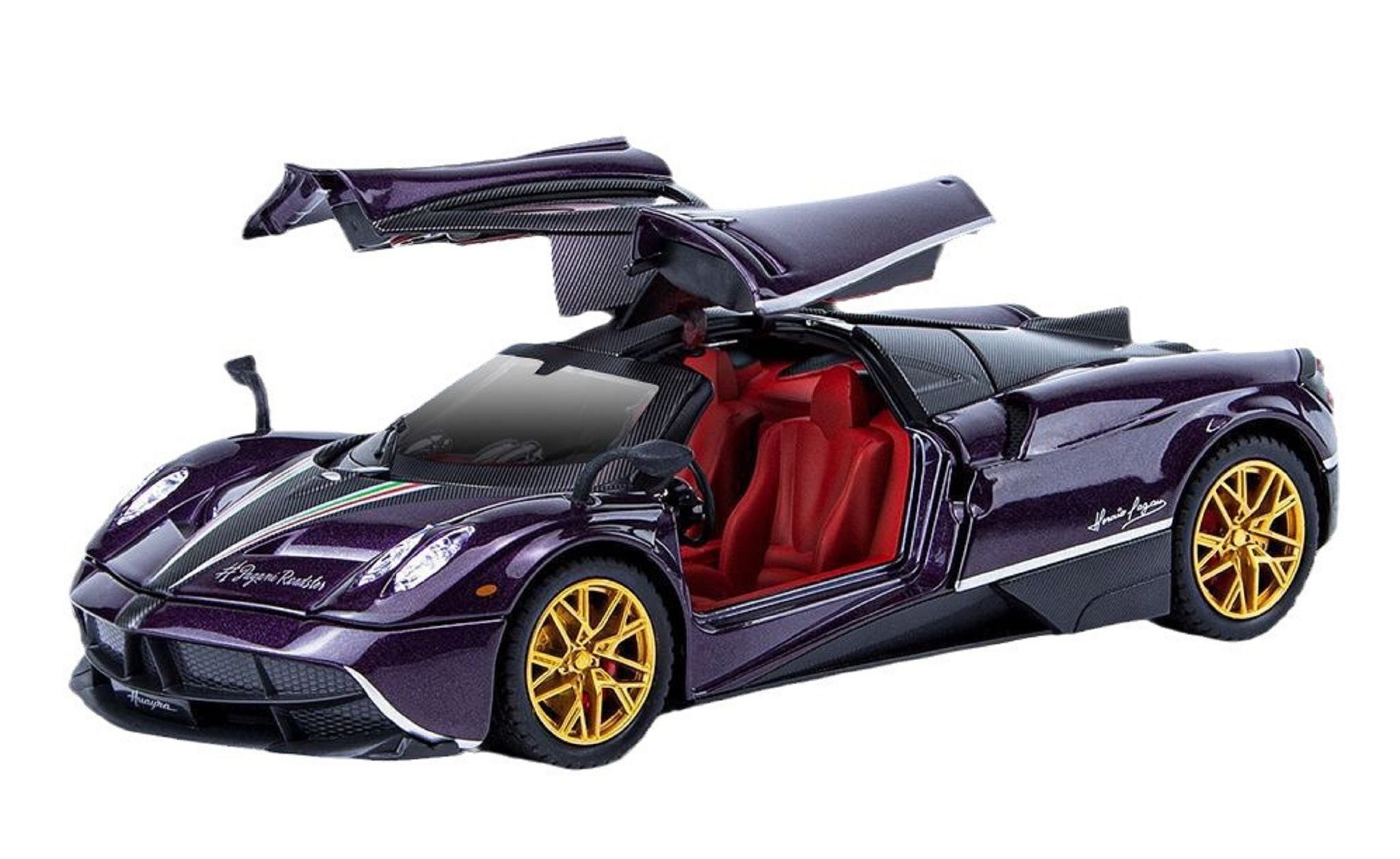 KTRS ENTERPRISE 1:32 Alloy Metal Pull Back Die-cast Car Model Car Pull Back car Super car with Openable Doors with Sound and Light Doors & Light Music Boys Toys for (PaGarni Fengshen)