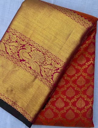 Kanjivaram Silk Saree With Blouse Piece Kanjivaram Silk Saree With Blouse Piece