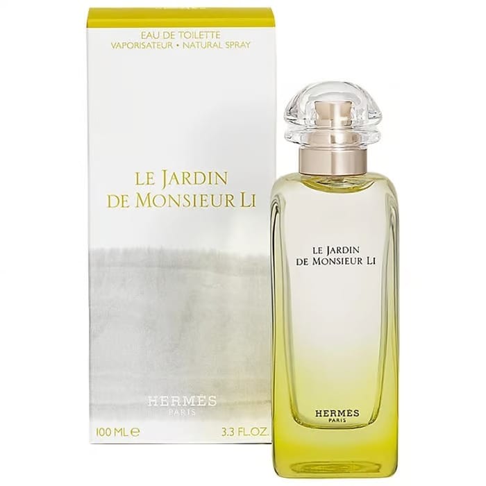 Hermès Le Jardin de Monsieur Li Eau de Toilette 100ml – Elegant Floral Fragrance for Women | Fresh, Light & Sophisticated Scent