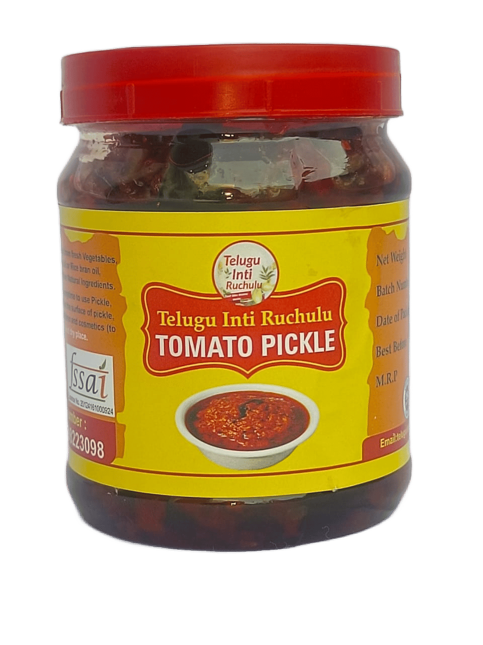 Telugu Inti Ruchulu Tomato Pickle