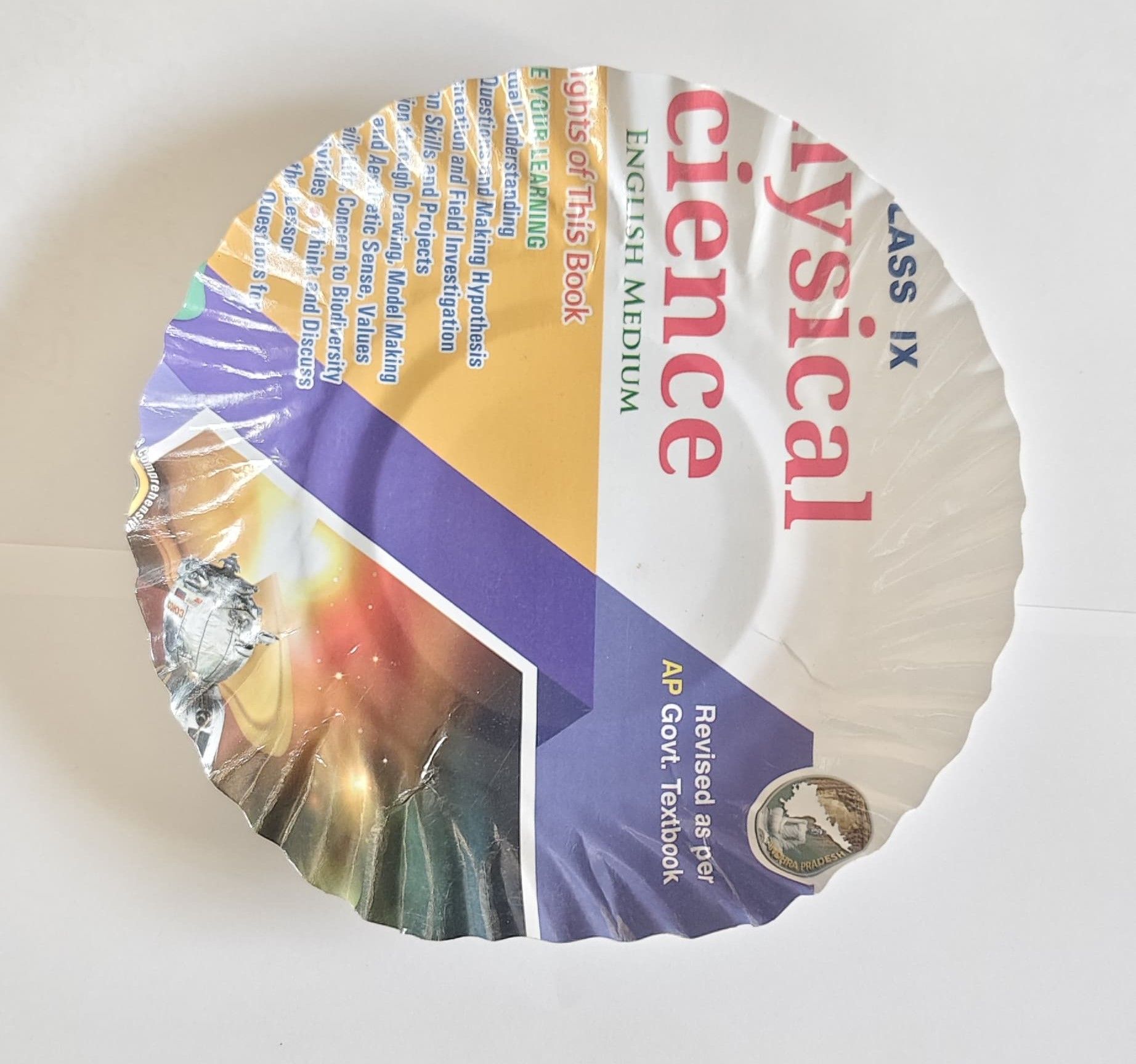 SHANTHA DISPOSIBLE PAPER PLATES