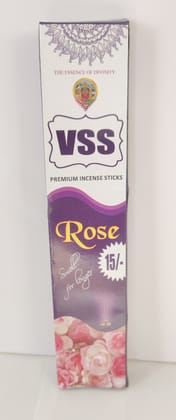 VSS Premium Sandal Incense ROSE  25 Sticks