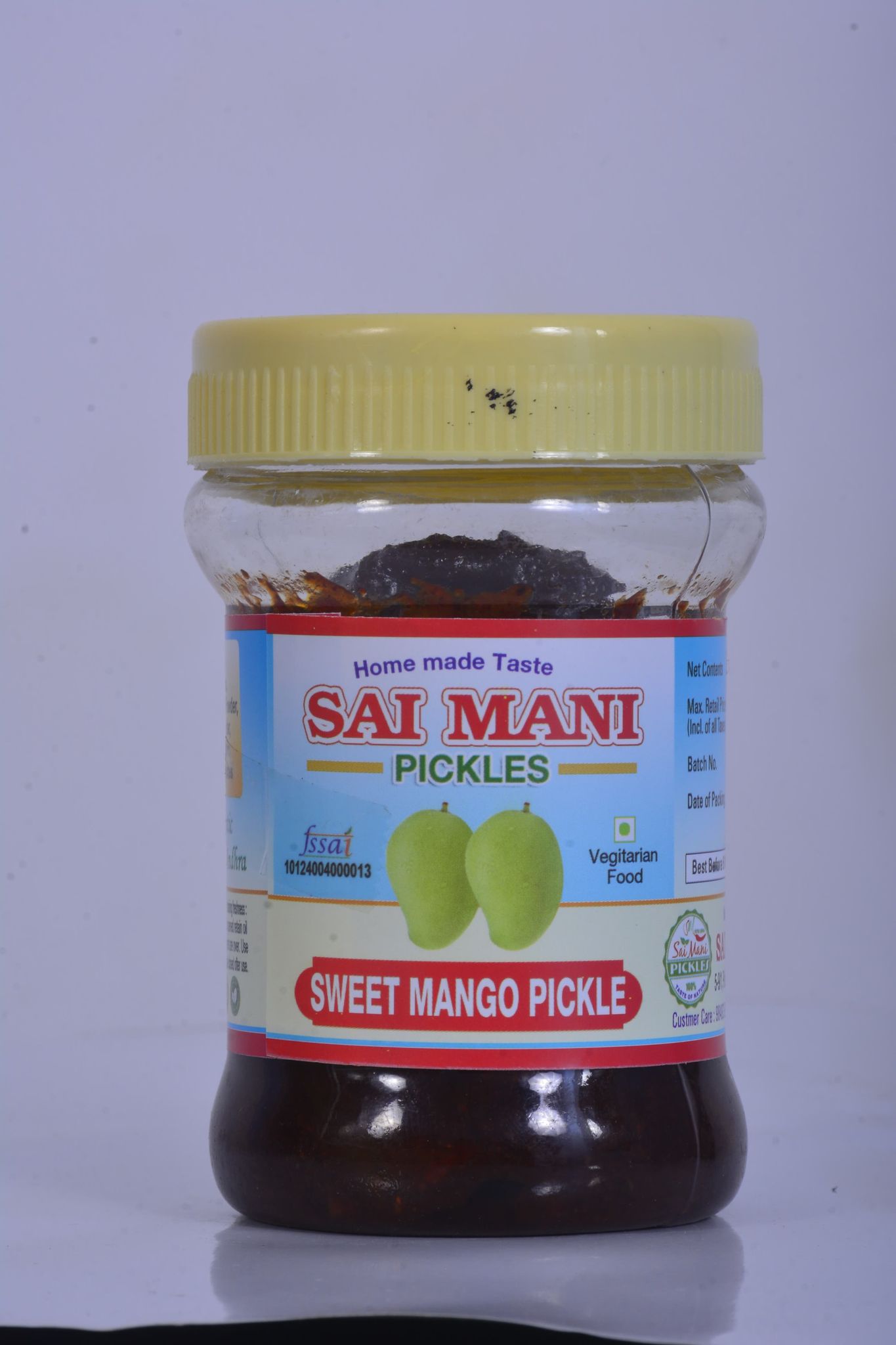 Sai Mani Pickles - Home Made Taste - Sweet Mango Pickle - 200g