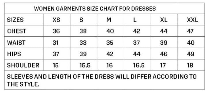 Size Guide Size Guide