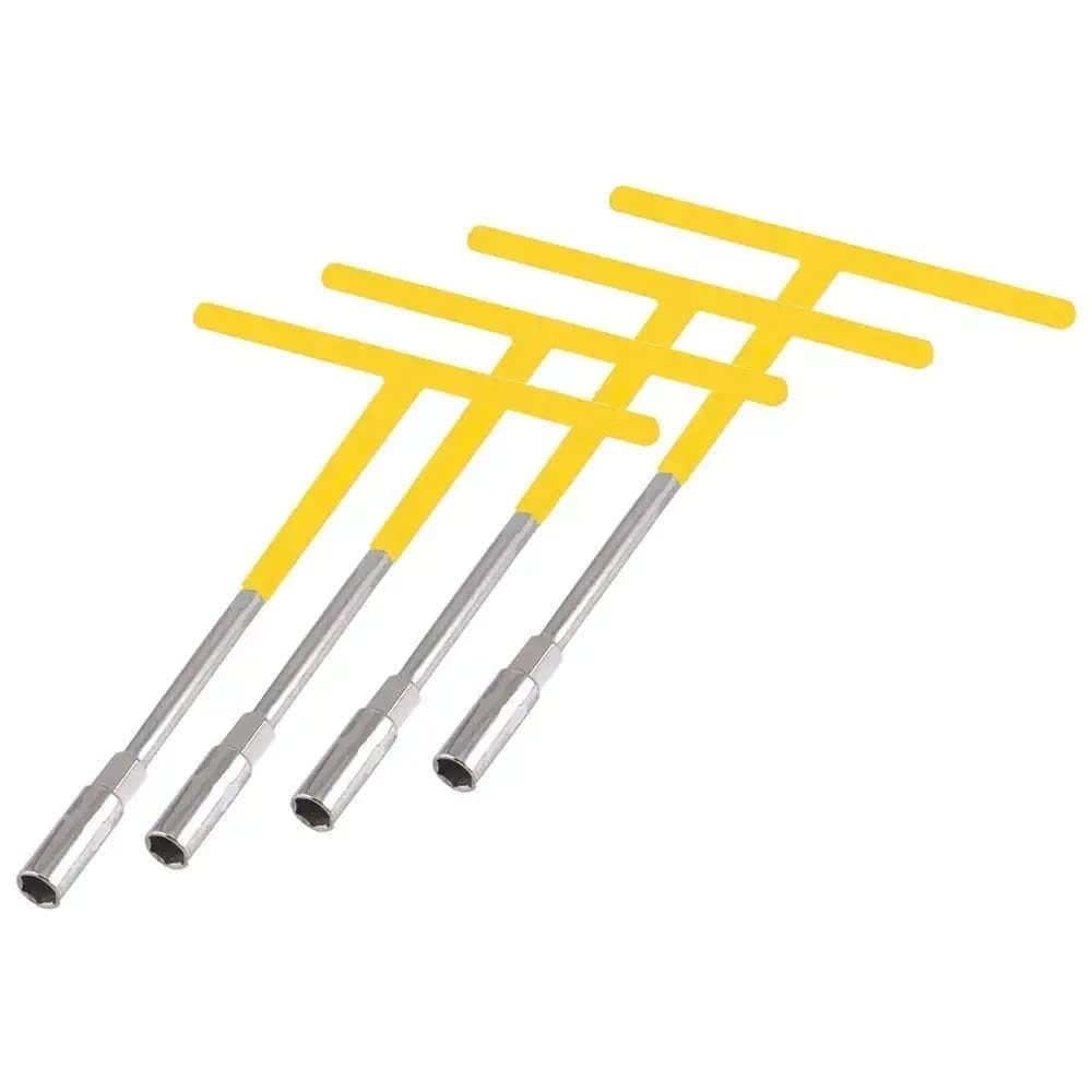 H9 Hex T - Type Handle Spanner Socket Wrench Deep Reach Nut Driver for Automobiles/Bike/Car Repair goti Tools Kit