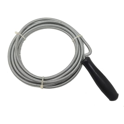 3 Meter Drain Cleaner Wire Spring Drainage Block Remover Machine Tool for Kitchen Sink, Wash Basin, Drainage Pipe Cleaner Drain Clog with Snake Like Flexible Steel Body 3 Meter Drain Cleaner Wire Spring Drainage Block Remover Machine Tool for Kitchen Sink, Wash Basin, Drainage Pipe Cleaner Drain Clog with Snake Like Flexible Steel Body