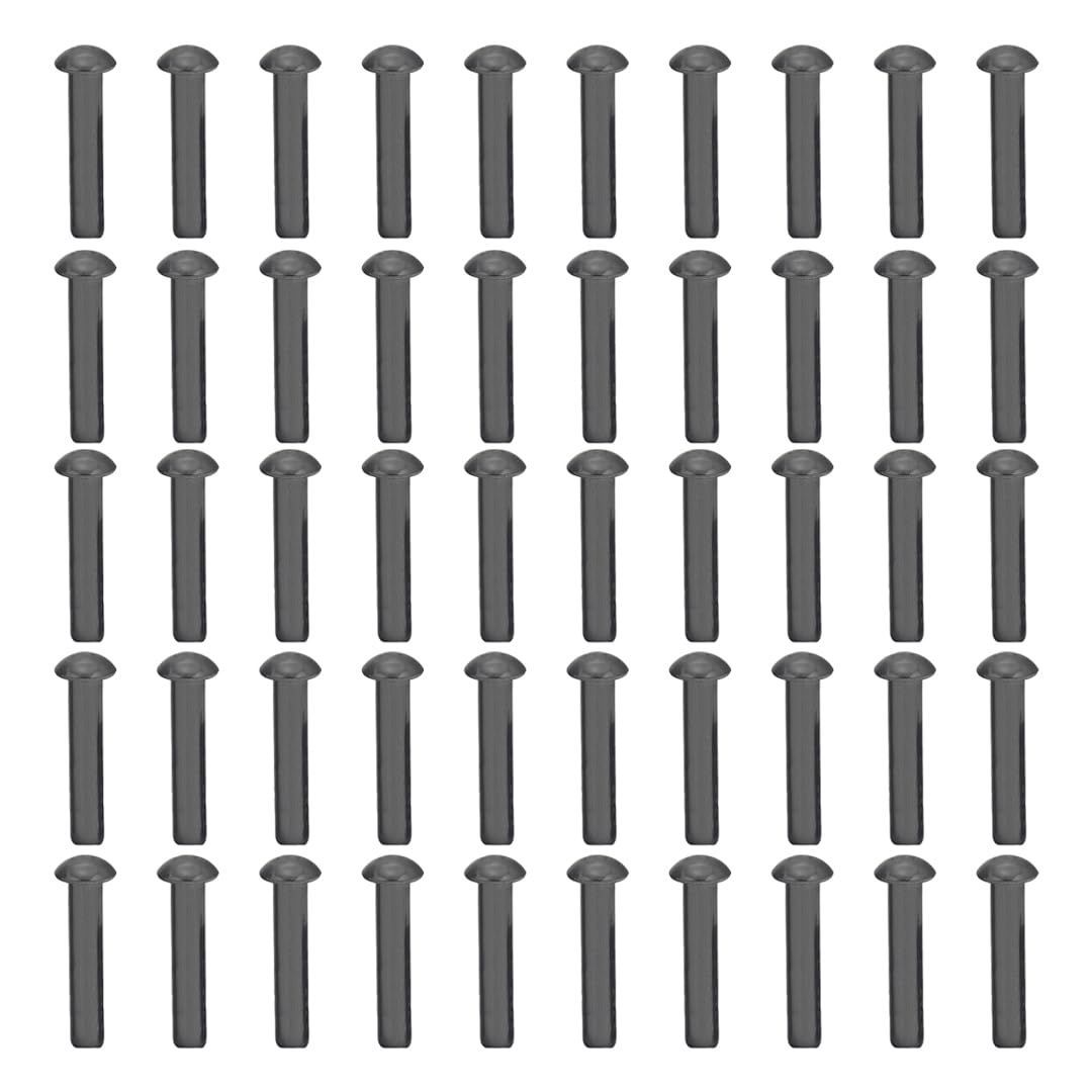 B.K.Jagan & Co Mild Steel Rivets - (Pack Of 50 Pcs) (1/4" X 1.1/2")