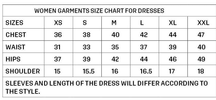 Size Guide Size Guide