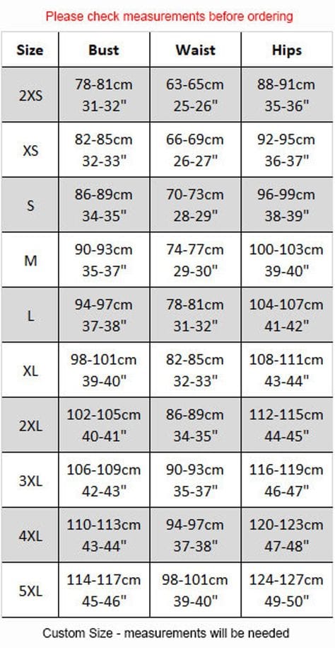 Size Guide Size Guide