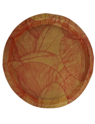  Handmade Banana Leaf Plates - Set of 4