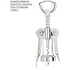 Shanaya All in One Wine Cork Screw Bottle Opener - Wine Opener, Wing Corkscrew Wine Bottle Opener with Multifunctional Bottles Opener pack of 1.