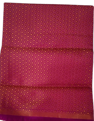 Red colour cotton blouse pieces