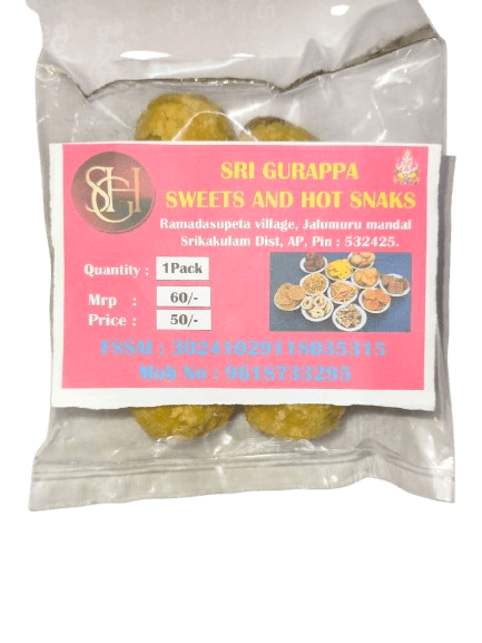 Sri Gurappa Sweets and Hot Snacks -Laddus- 1 Pack