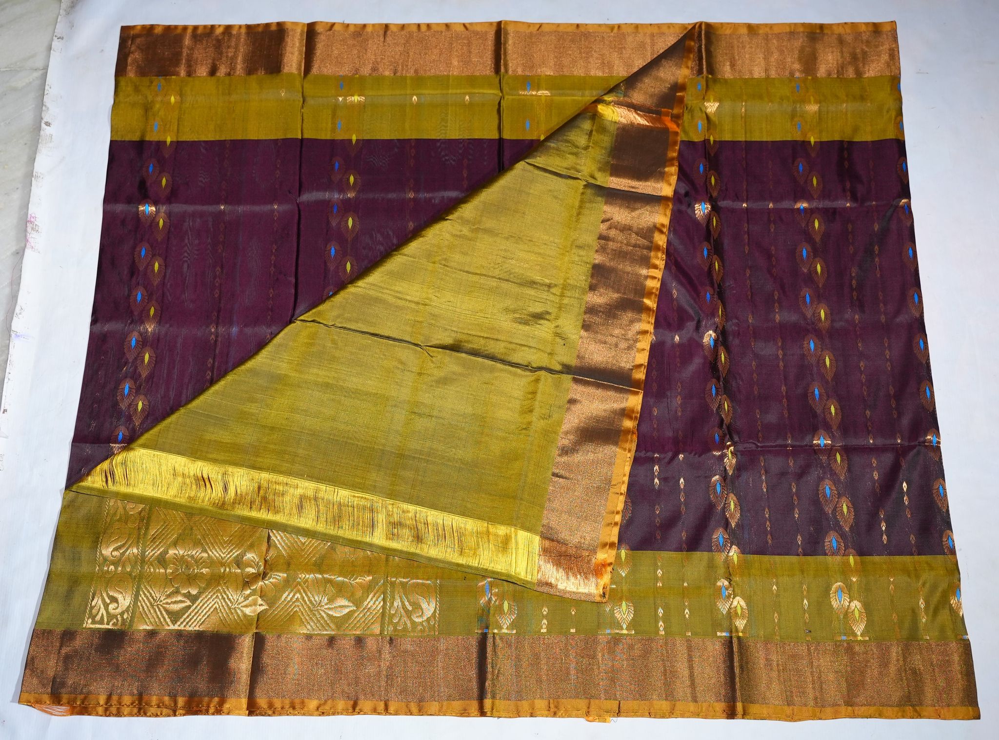 Uppada Pattu Saree Kalanjali Buta