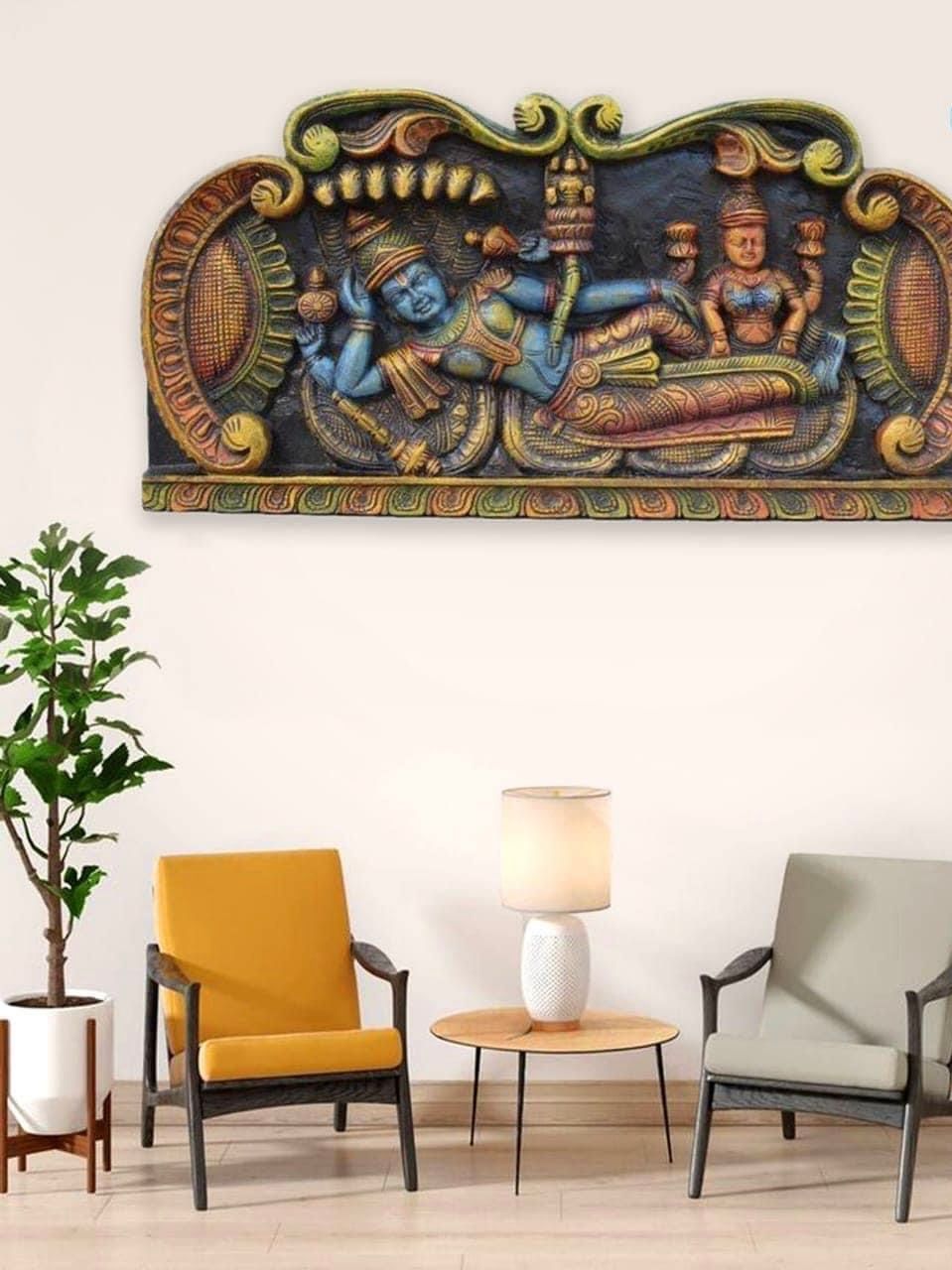 Maha vishnu horizontal panel