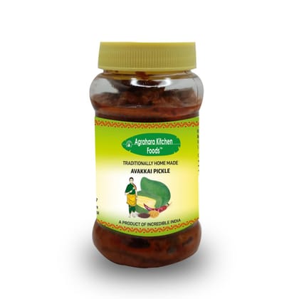 Agrahara Kitchen Foods Traditionally Home Made Avakkai Pickle, 300g Agrahara Kitchen Foods Traditionally Home Made Avakkai Pickle, 300g