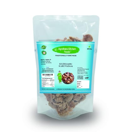 Agrahara Kitchen Foods Home made Kuzhambu Karuvadam with traditional flavours- 250gm Agrahara Kitchen Foods Home made Kuzhambu Karuvadam with traditional flavours- 250gm