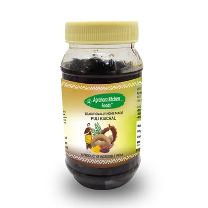 Agrahara Kitchen Foods Traditionally Home Made Puli Kaichal, Authentic Mouth Watering Taste of Kerala - 300g Agrahara Kitchen Foods Traditionally Home Made Puli Kaichal, Authentic Mouth Watering Taste of Kerala - 300g