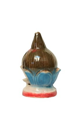 Vintage Clay Hand Painted Coconut Figurine Kitsch Home Decor Vintage Clay Hand Painted Coconut Figurine Kitsch Home Decor
