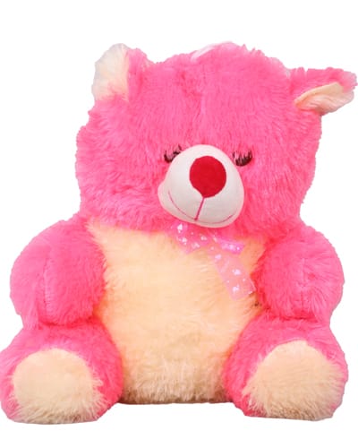  Cute and cuddly pink teddy bear