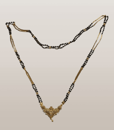  22K Gold Plated Traditional Indian Mangalsutra for Women