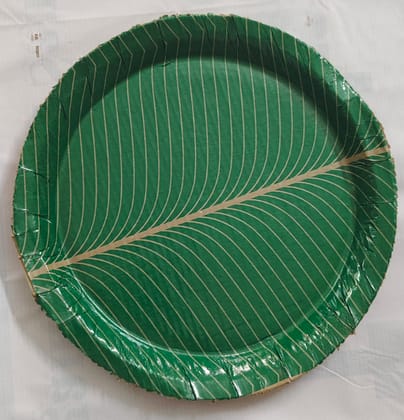  100% Natural Areca Leaf Plates | Disposable and Eco-Friendly | 8 Inches | Pack of 25