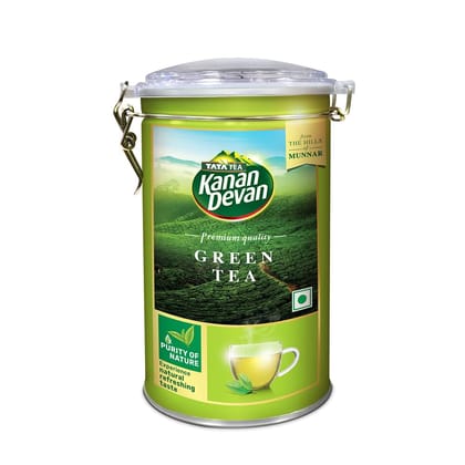 Tata Tea Kanan Devan, Premium Green Tea, From the Hills of Munnar, 100g Tata Tea Kanan Devan, Premium Green Tea, From the Hills of Munnar, 100g