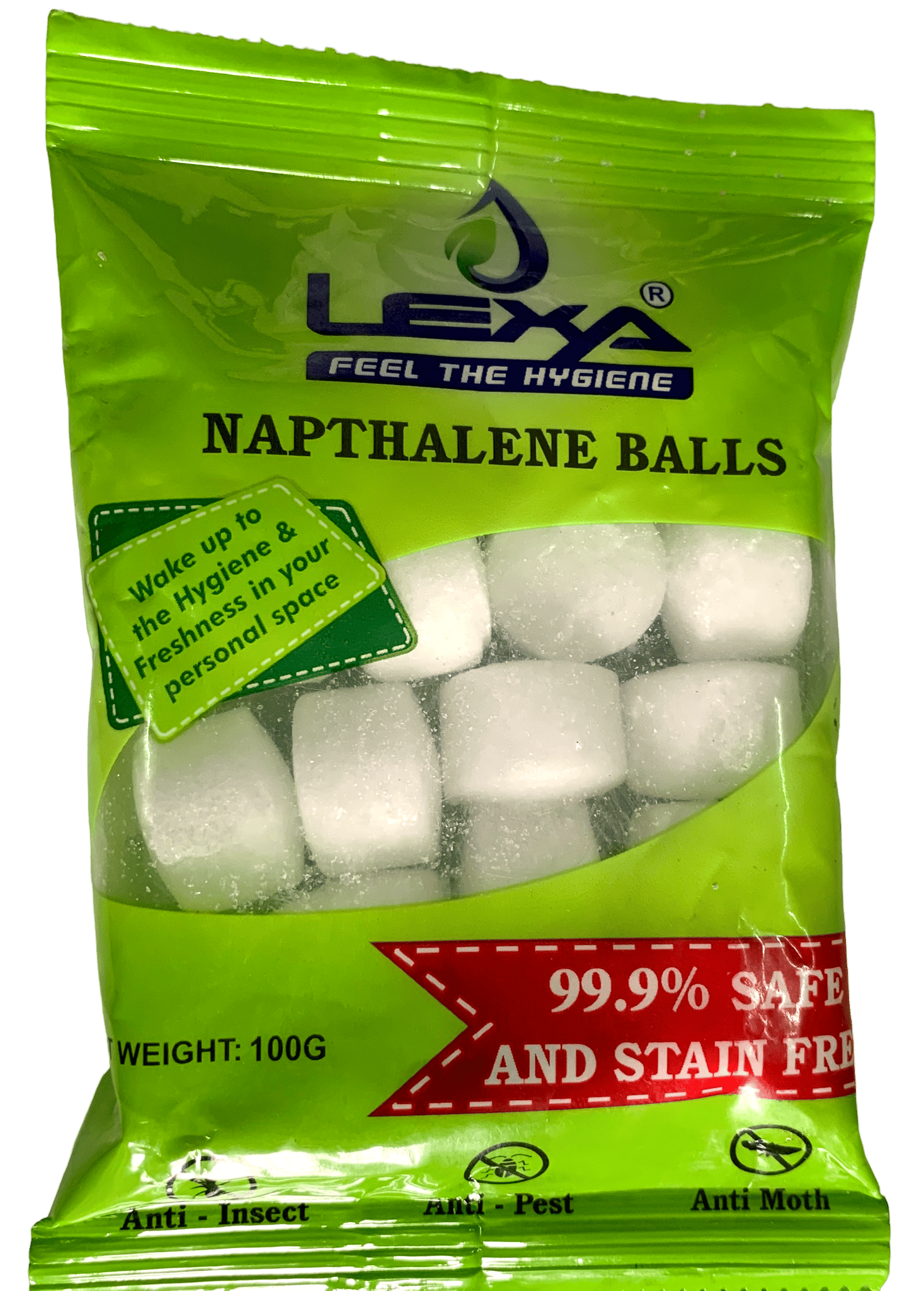 Lexa Naphthalene Balls - 200g (Set of 2)