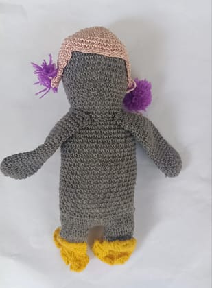 Handmade Crochet Penguin Plushie Handmade Crochet Penguin Plushie