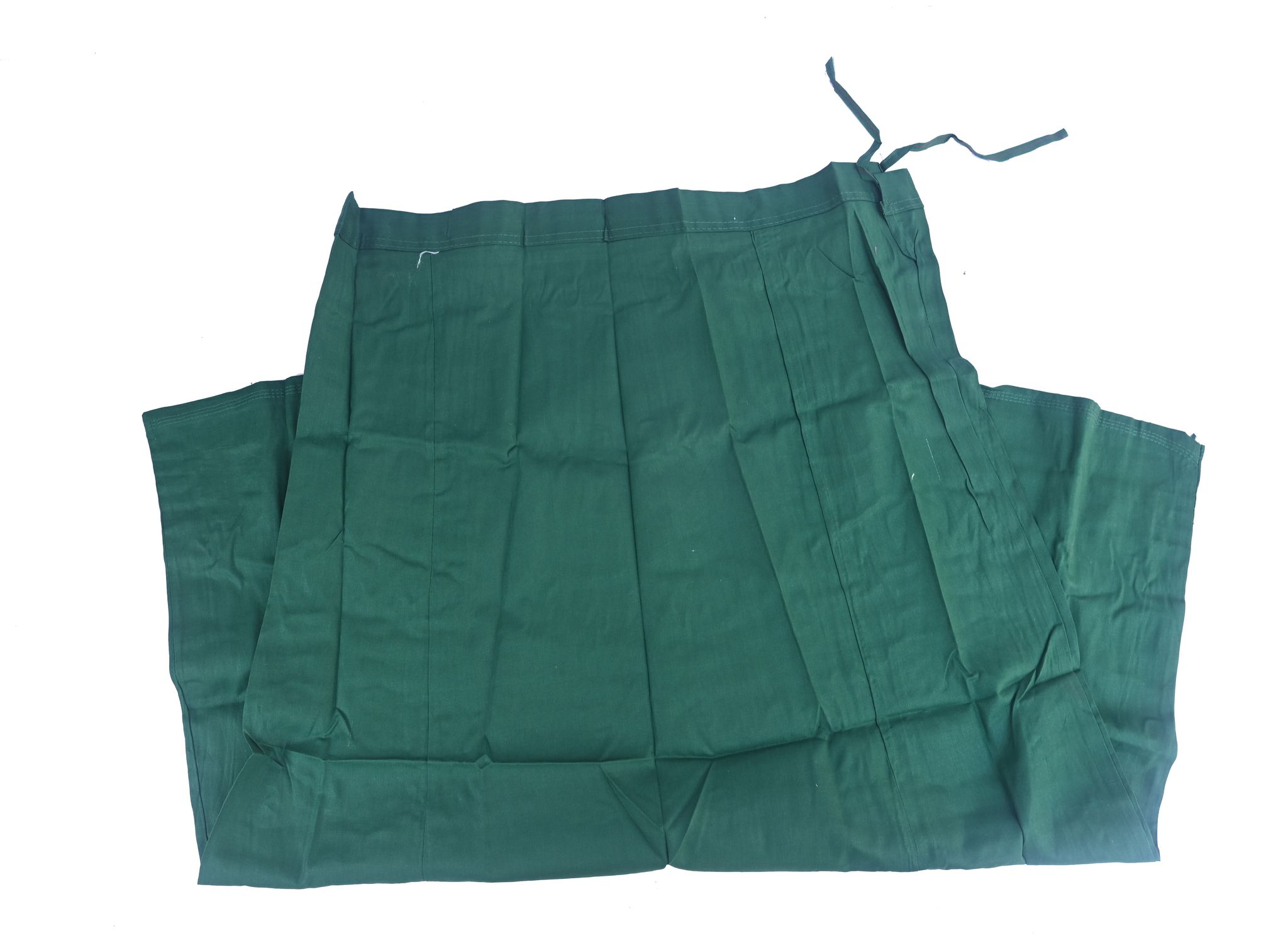 Women's Cotton Saree Petticoat | Bottle Green