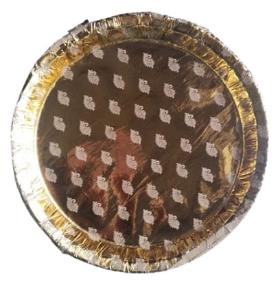 Gold Foil Paper Plates - 50 Pack Gold Foil Paper Plates - 50 Pack