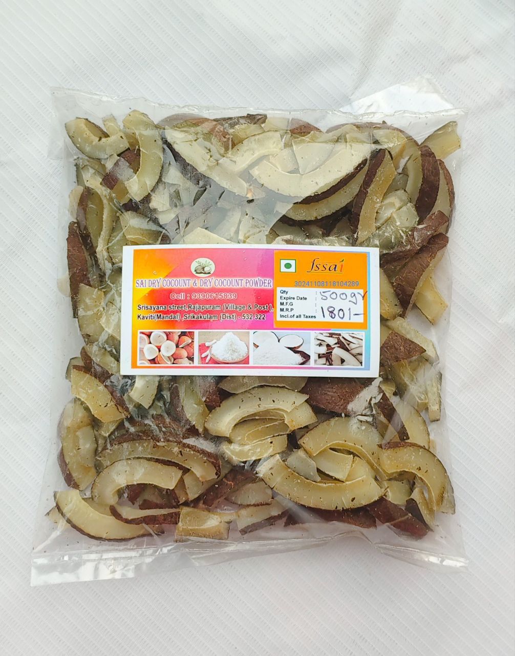 SAI DRY COCONUT & DRY COCONUT POWDER - Dried Coconut Flakes