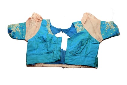 Women's Blue Embroidered Blouse Women's Blue Embroidered Blouse