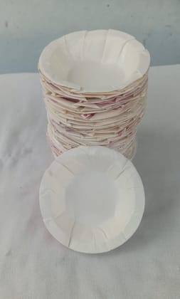 100 Pieces White Paper Plates - 9 Inches Disposable Plates - Eco-Friendly and Biodegradable Party Supplies